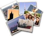 Polaroids City Hopping Deutschkurs in Deutschland